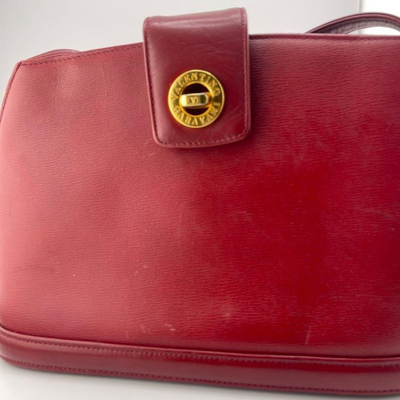 ❤️Valentino Garavani Red Leather Crossbody - Picture 3 of 9